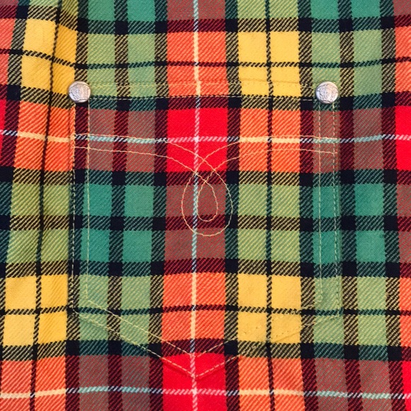 VINTAGE VERSACE: Plaid Mod Dress - Picture 2 of 10
